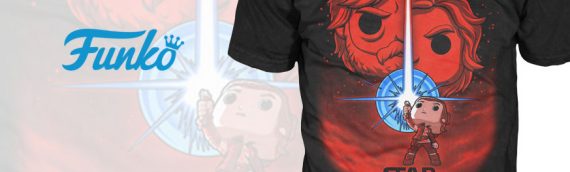 Funko : Des t-shirts Funko Pop Star Wars The Last Jedi