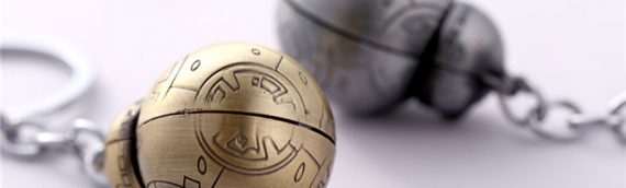 Design : porte-clés BB-8 Gold & Silver