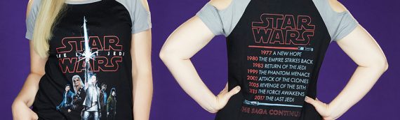 Her Universe : The Last Jedi Tour tee-shirt