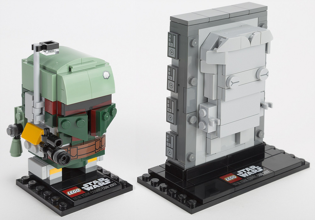 LEGO Brickheadz NYCC Exclusive Boba Fett Han Solo