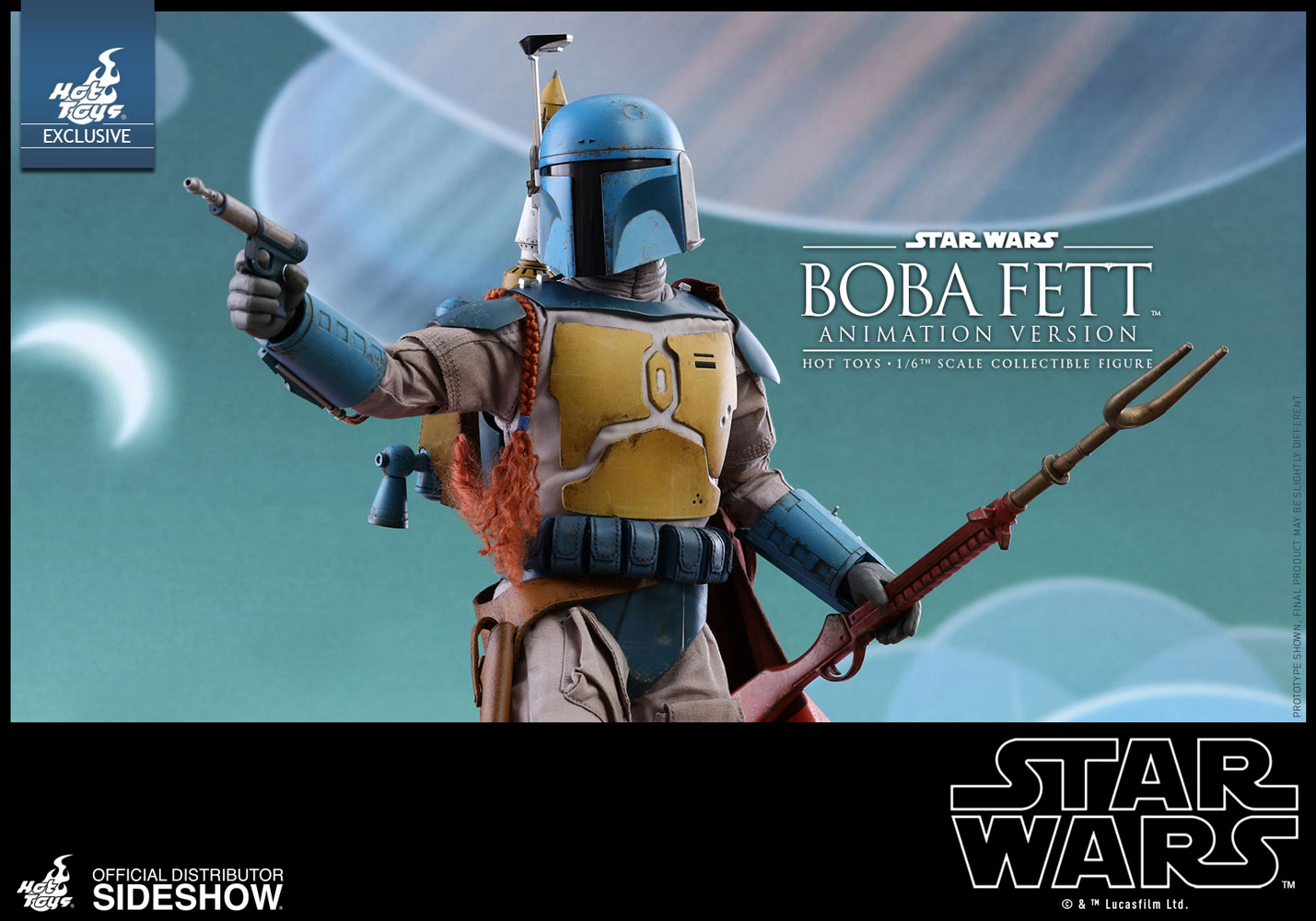 Star Wars Hot Toys Boba Fett Animation Version