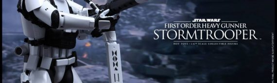 Hot Toys : First Order Heavy Gunner Stormtrooper 1/6 Scale Movie Masterpiece Figure