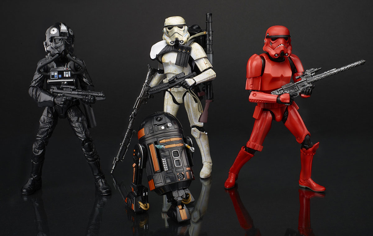 HASBRO - Exclusive Black Serie 4-pack 6inch