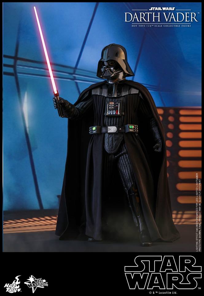 Hot Toys Darth VAder Empire Strike Back Sixth Scale Figure