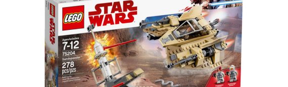 LEGO Star Wars – 75204 Sandspeeder : les infos officielles