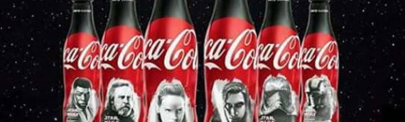 Coca Cola : six bouteilles collector Star Wars The Last Jedi