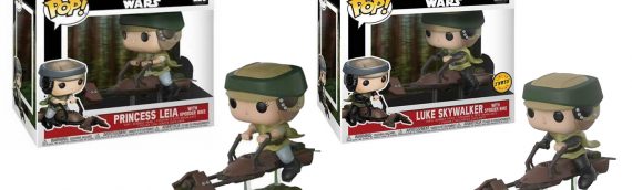 Funko POP – Luke & Leia on speeder bike