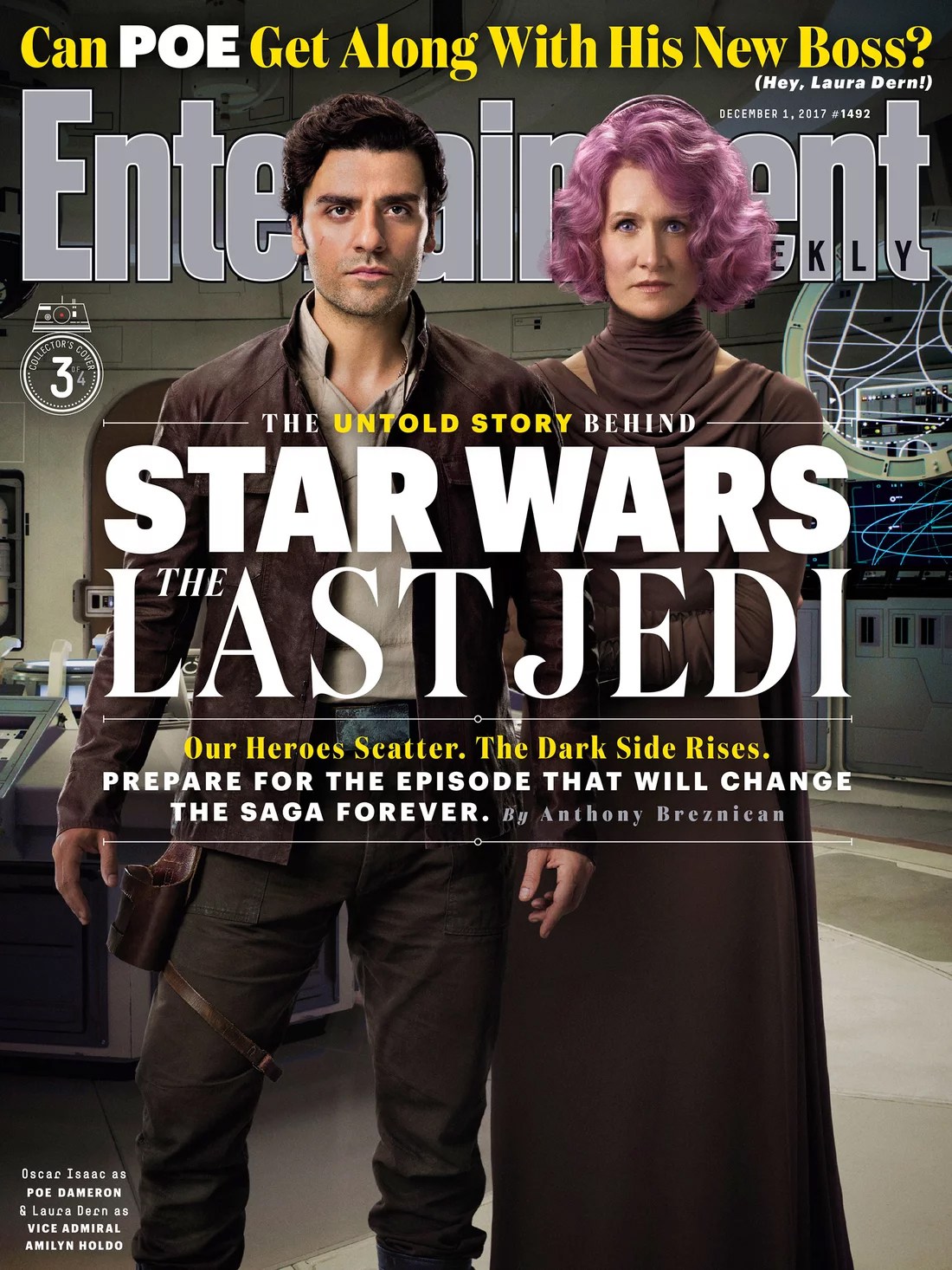 Entertainment Weekly The Last Jedi