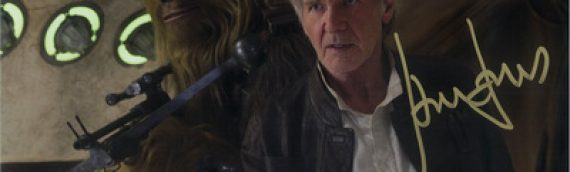 Star Wars Authentics – Harrison Ford en dédicaces… et ça fait mal !
