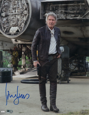 Star Wars Authentics Han Solo Harrison Ford dédicaces