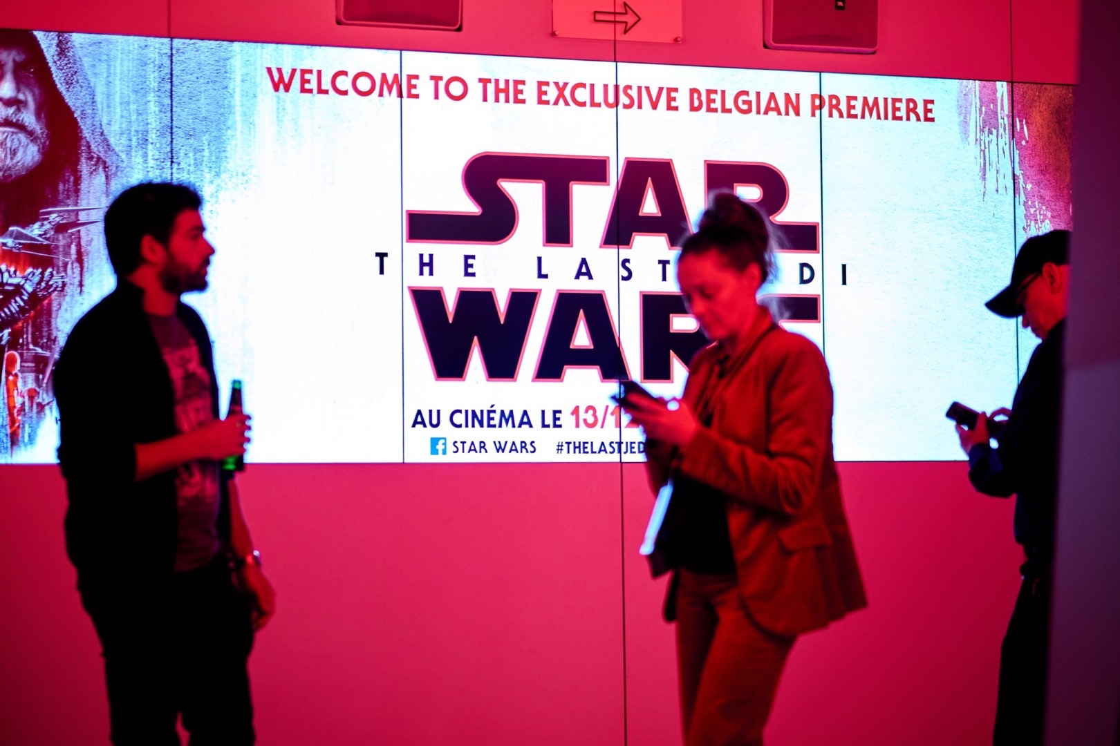 The Last Jedi Bruxelles premiere