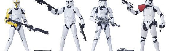 Hasbro : Star Wars The Black Series 6 inch Stormtrooper 4-Pack Exclusive