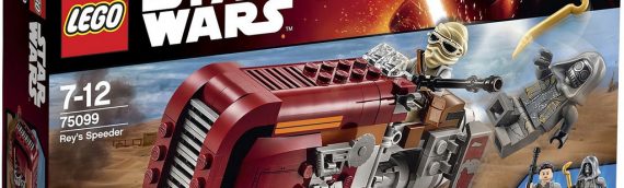 LEGO – Le Speeder de Rey en vidéo