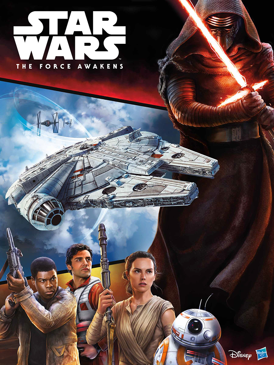 HASBRO - Le poster The Force Awakens