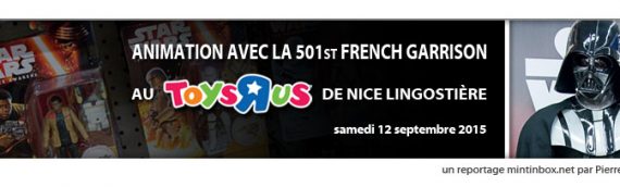 Les costumés envahissent le Toys R’ Us de Nice Lingostière