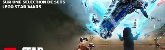 LEGO – 10% de réduction sur les LEGO Star Wars sur le Shop@Home