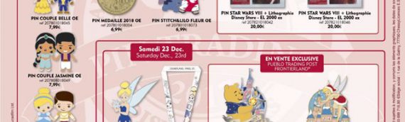 Disneyland Paris – Les pins Star Wars de décembre