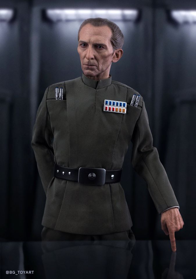 Hot Toys - Grand Moff Tarkin & Darth Vader Star Wars Sixth Scale Figure...