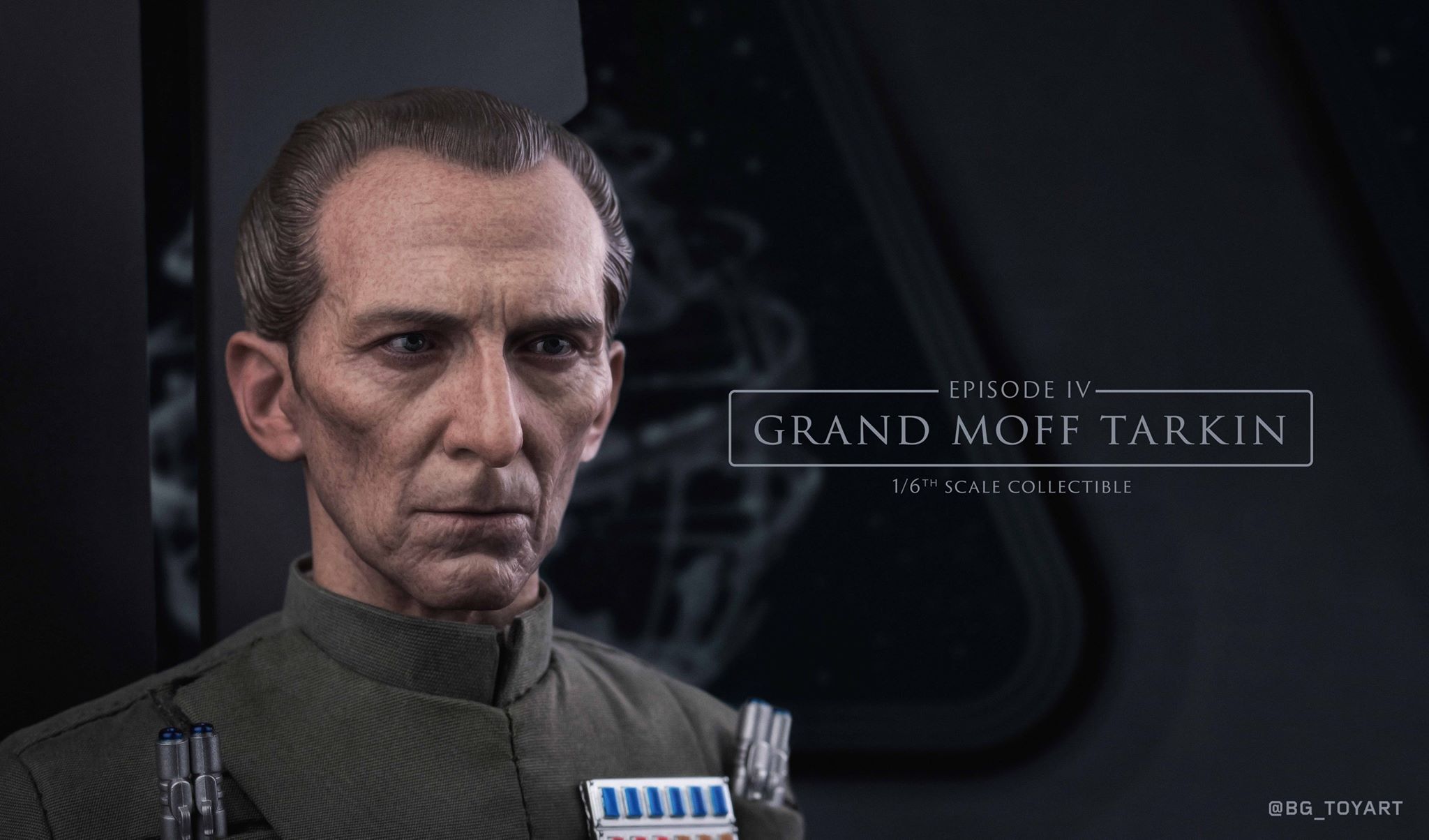 Hot Toys - Grand Moff Tarkin & Darth Vader Star Wars Sixth Scale Figure...