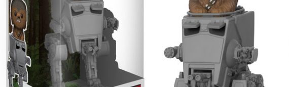Funko Pop – Deluxe Chewbacca & AT-ST