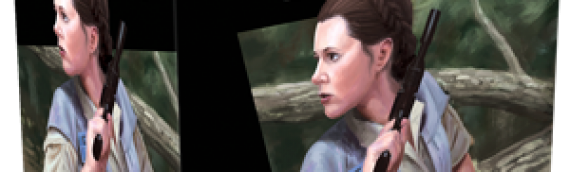 Star Wars Legion : Princess Leia au rapport