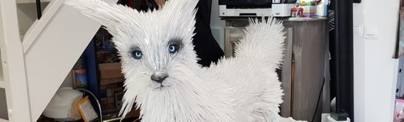 Y&M Props – Le Crystal Fox de Crait Life-Size se dévoile