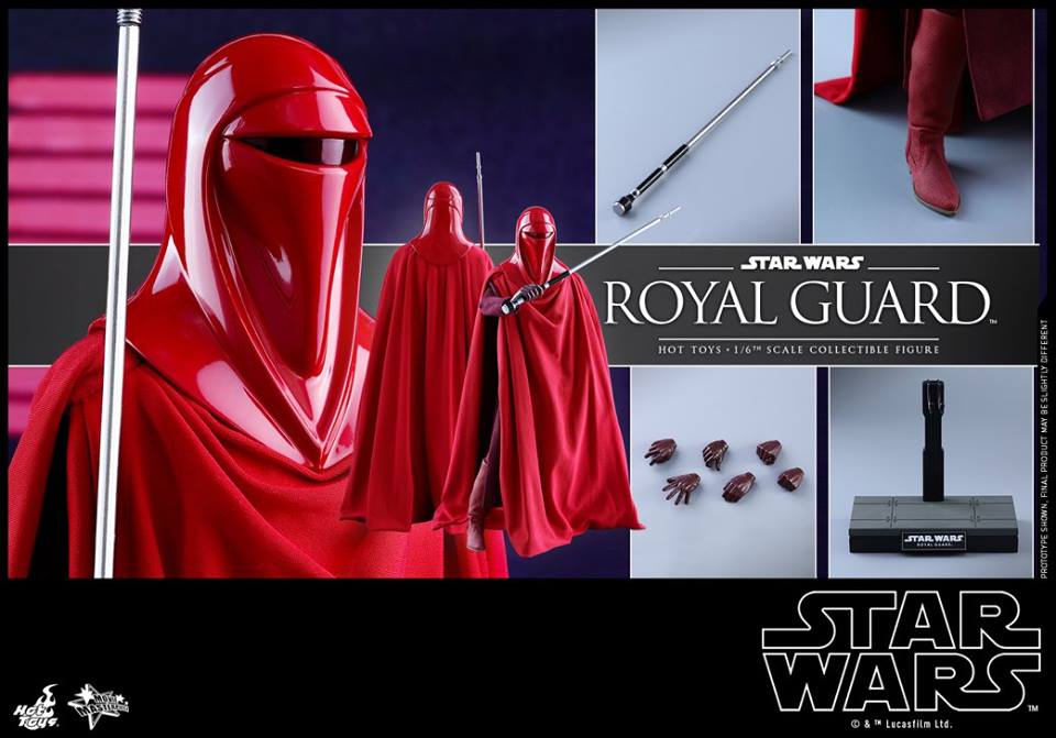 hot toys royal guard sixth scale figure