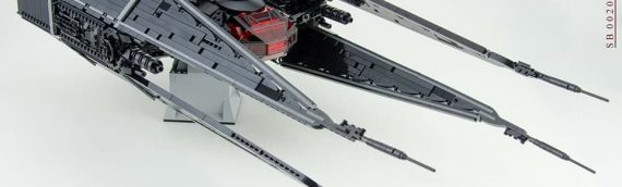 Custom LEGO – TIE Silencer UCS par Mirko Soppelsa