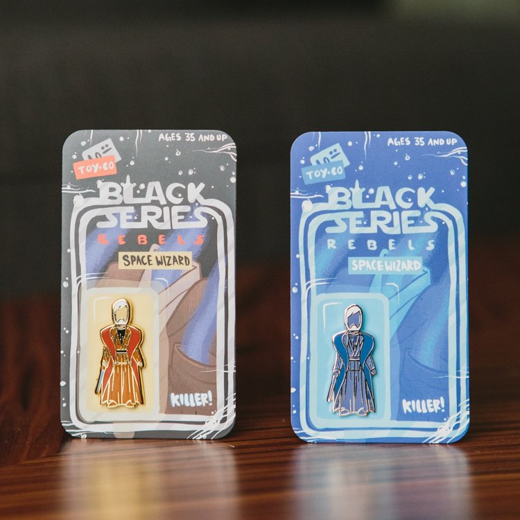 Black Series Rebels pins space wizard