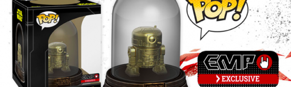 Funko POP : R2-D2 (Golden Edition) Exclu EMP en Europe