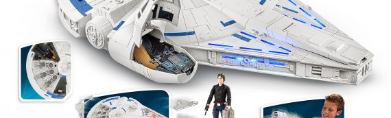 HASBRO – Figurines 3 3/4 et Faucon Millenium pour « SOLO – A Star Wars Story »