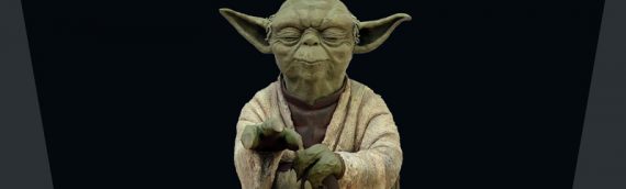Attakus – Yoda using the Force 1/5ème Statue