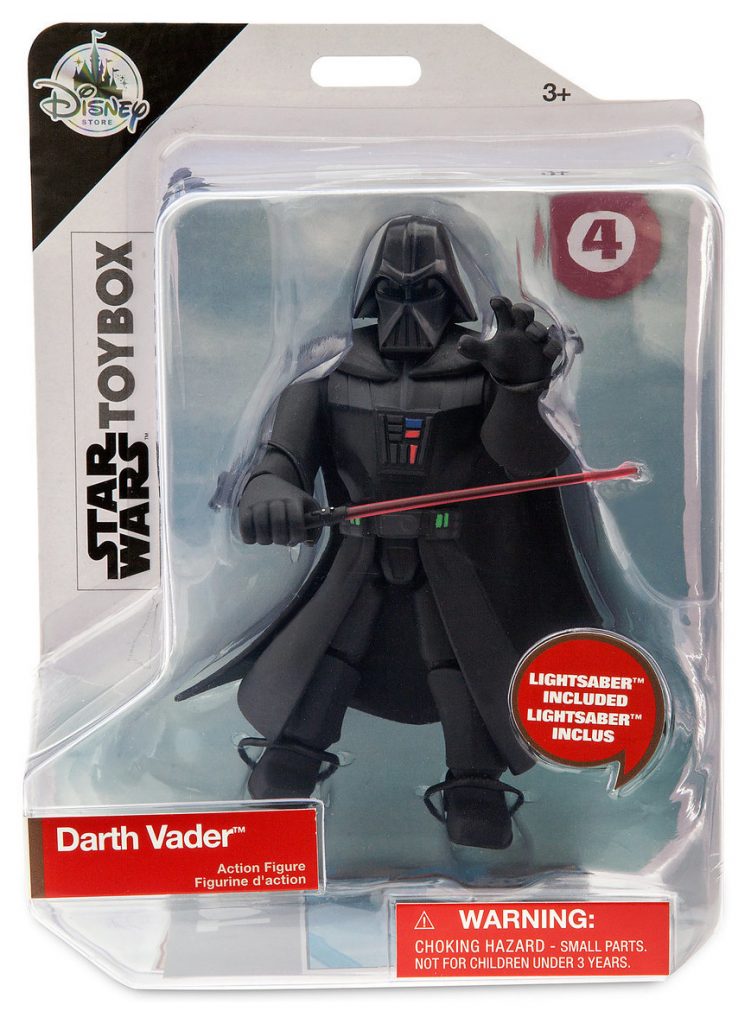 Disney Dark Vador débarque dans la gamme Star Wars Toy Box Mintinbox