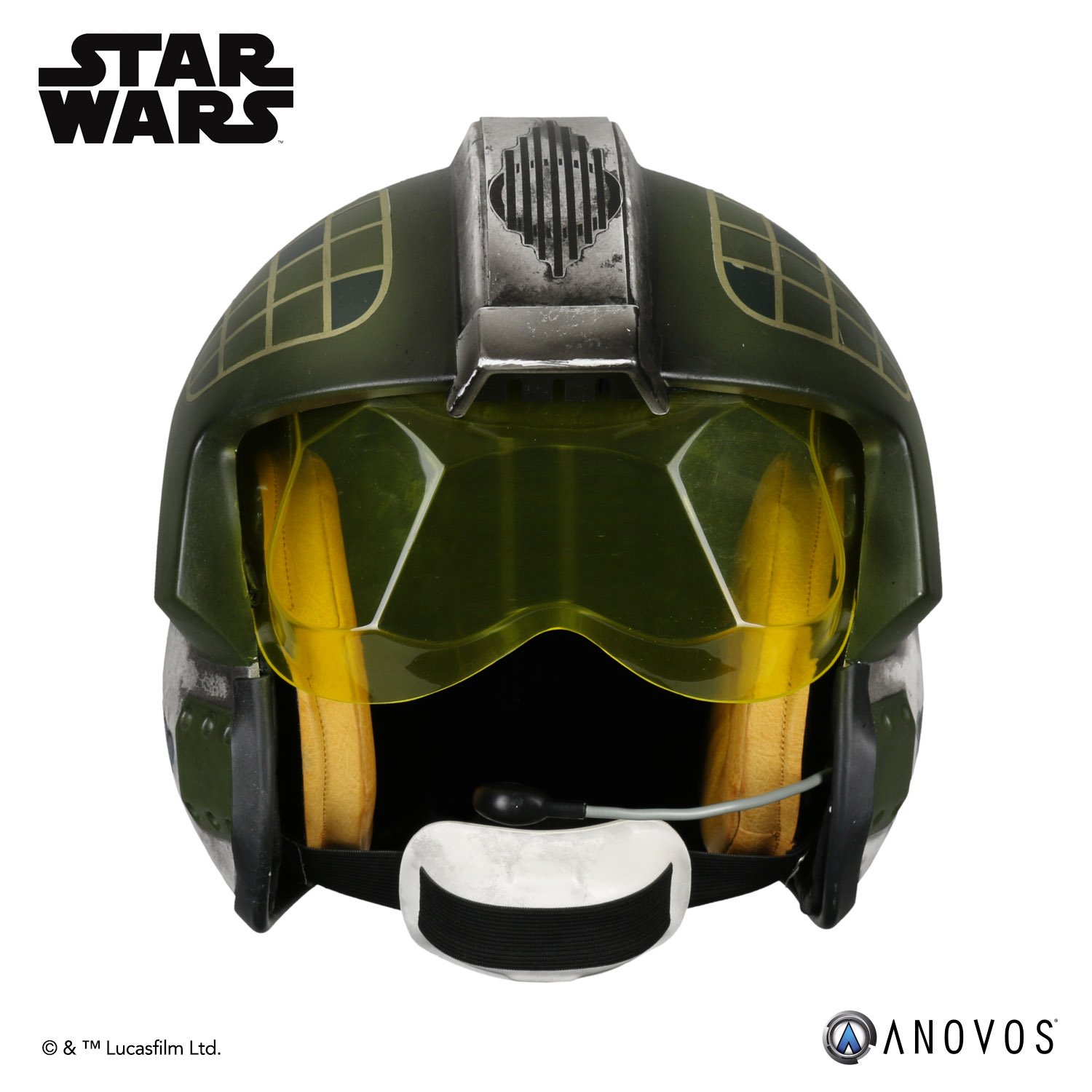 Anovos Gold Leader Pilote helmet