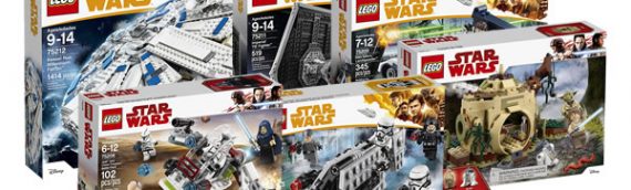 LEGO – Les nouveautés SOLO Star Wars Story sont disponibles