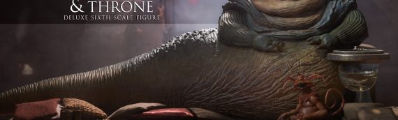 Sideshow Collectibles – Jabba the Hutt and Throne Deluxe Sixth Scale Figure