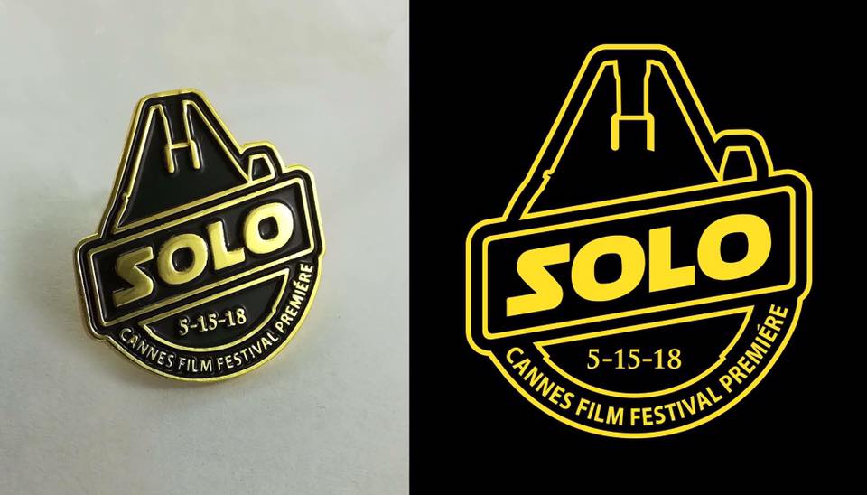 Festival de cannes SOLO Star Wars Story Pins