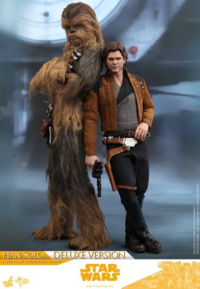 hot Toys Solo a star wars story han solo sixth scale figure