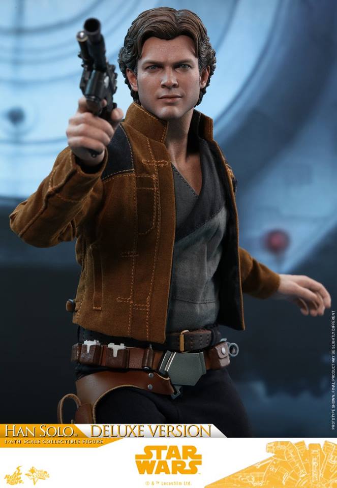 hot Toys Solo a star wars story han solo sixth scale figure