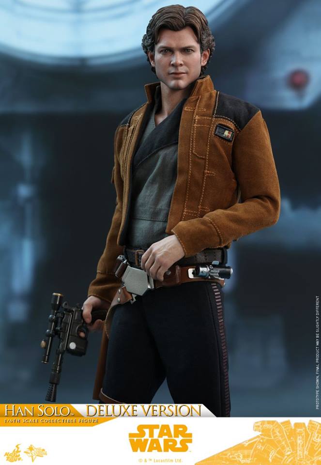 hot Toys Solo a star wars story han solo sixth scale figure