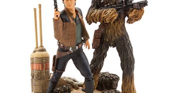 Disney Store – Han Solo et Chewbacca statue Limited Edition