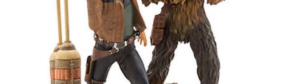 Disney Store – Han Solo et Chewbacca statue Limited Edition