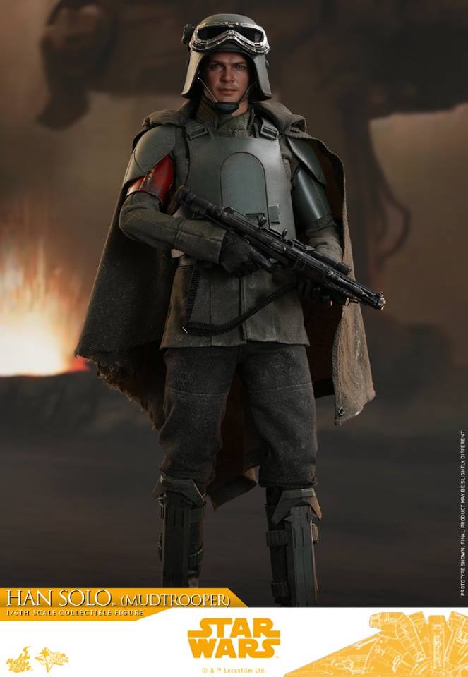 hot Toys Han Solo mudtrooper Sixth Scale Figure