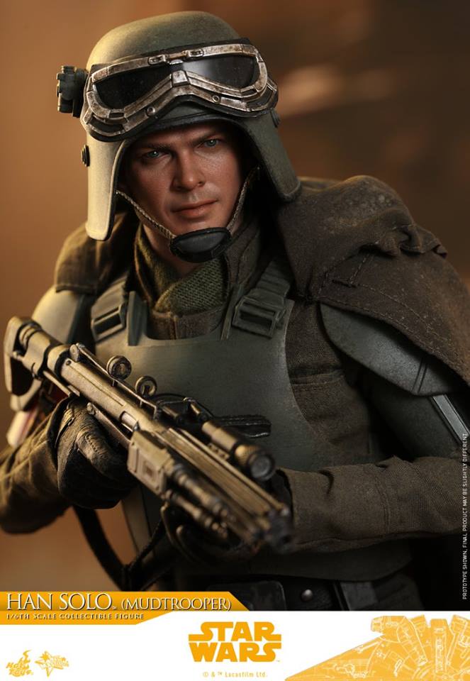 hot Toys Han Solo mudtrooper Sixth Scale Figure