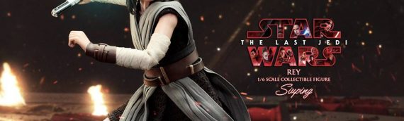 Hot Toys – Star Wars The Last Jedi Rey Jedi Training en version de production