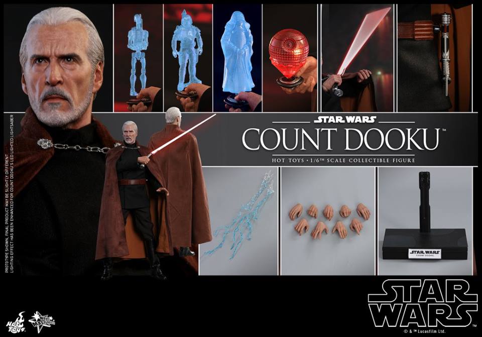 Hot Toys count look sixth scale figure