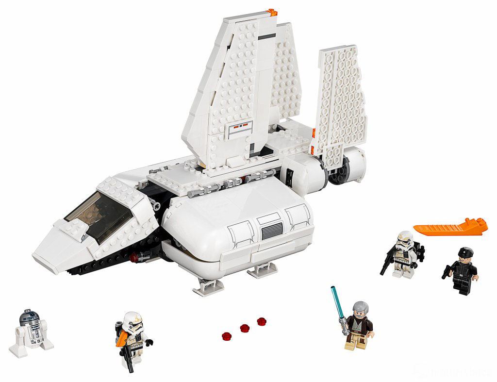 LEGO Imperail landing shuttle 2018