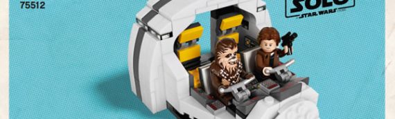 Lego : la notice du Cockpit du Faucon Millenium