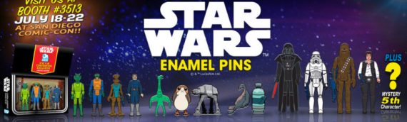 Gentle Giant – Star Wars Enamel Pins au SDCC 2018