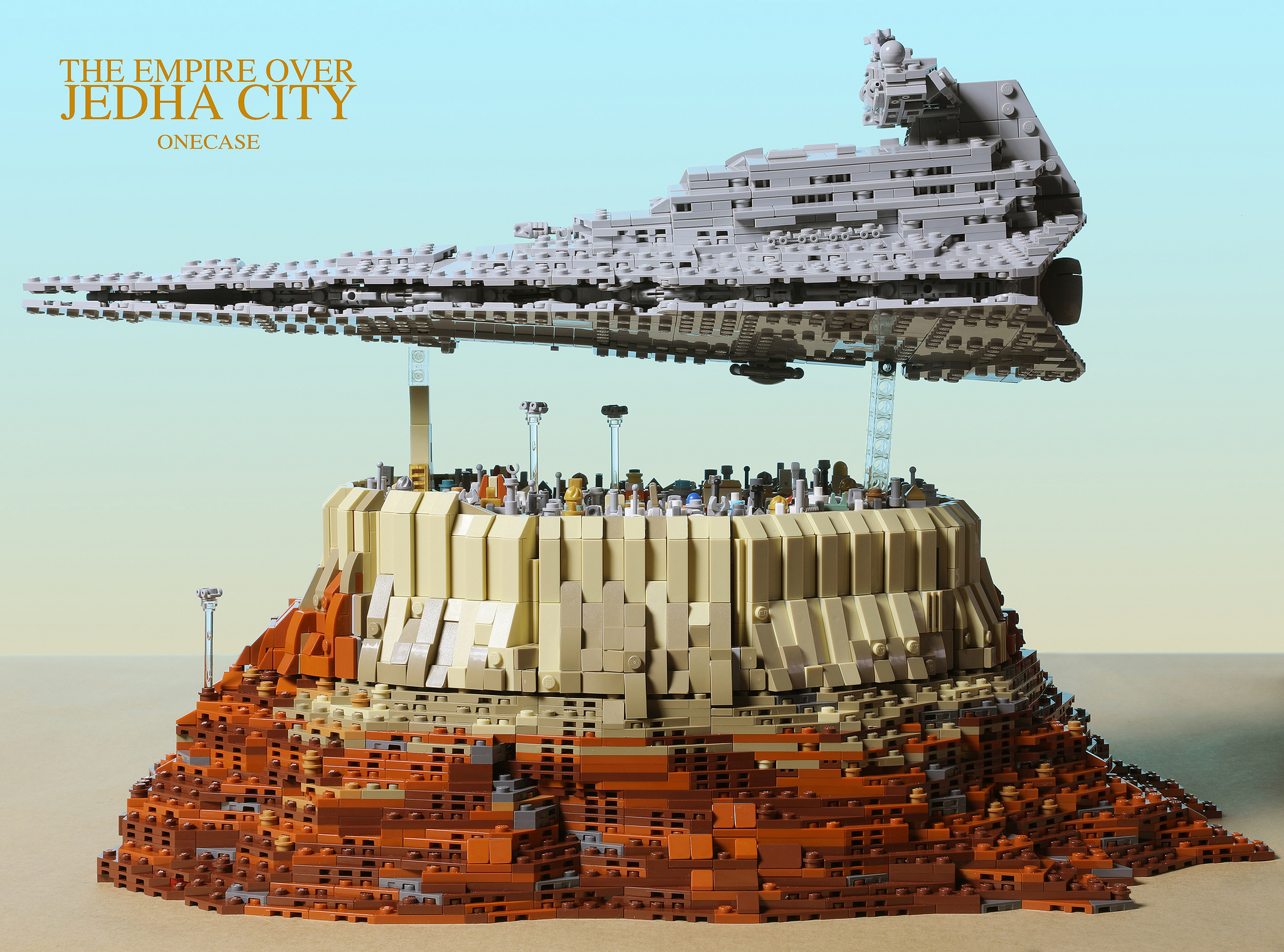 LEGO MOC JEDHA CITY EMPIRE